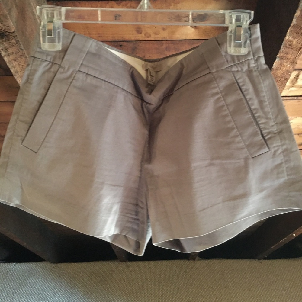 J.crew Grey Chino Shorts